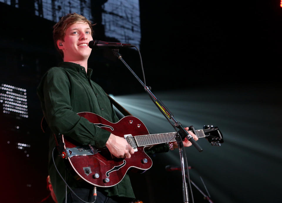Singer George Ezra has reportedly recorded music on the island [Photo: Getty]
