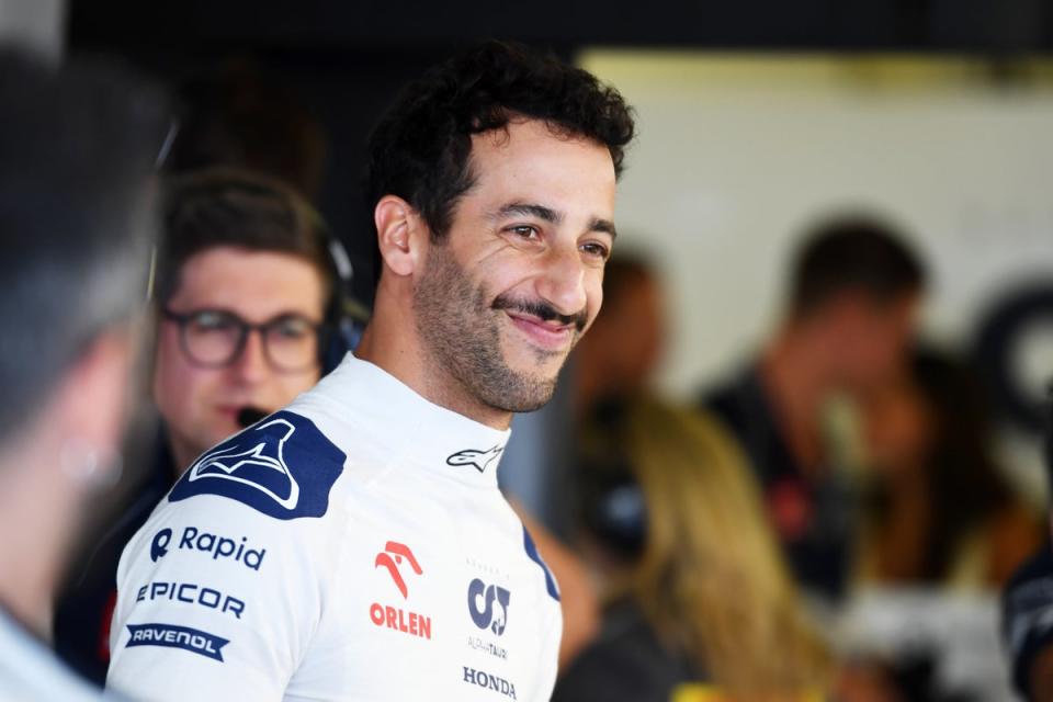 Daniel Ricciardo’s mid-season return will feature in Drive to Survive season 6 (Getty Images)
