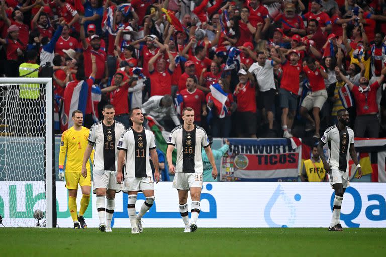 Alemania quedó tendido, otra vez eliminado