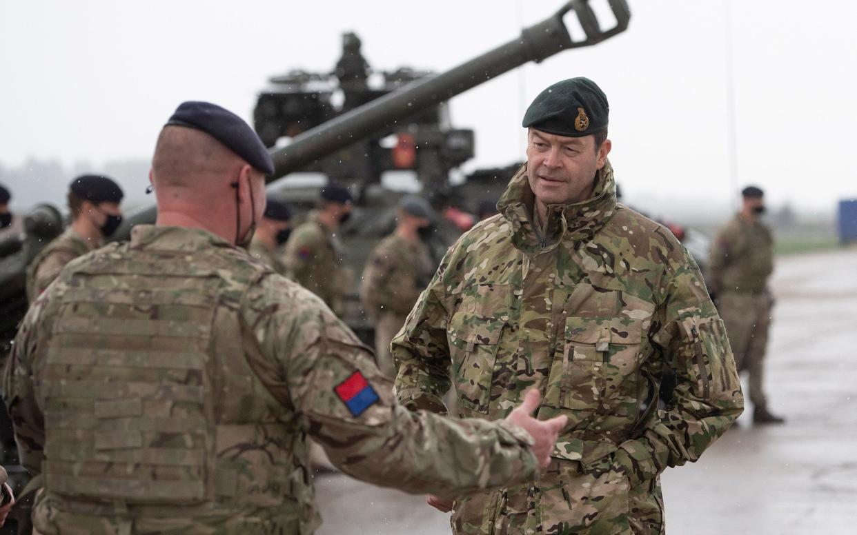 General Patrick Sanders will say Russia's invasion of Ukraine is Britain's '1937 moment' - Eddie Mulholland