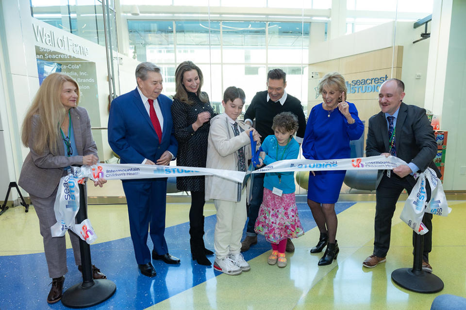 Grand Opening of Seacrest Studios at Primary Children’s Hospital on December 05, 2023 in Salt Lake City, Utah.