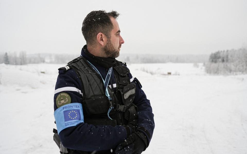 Frontex officer