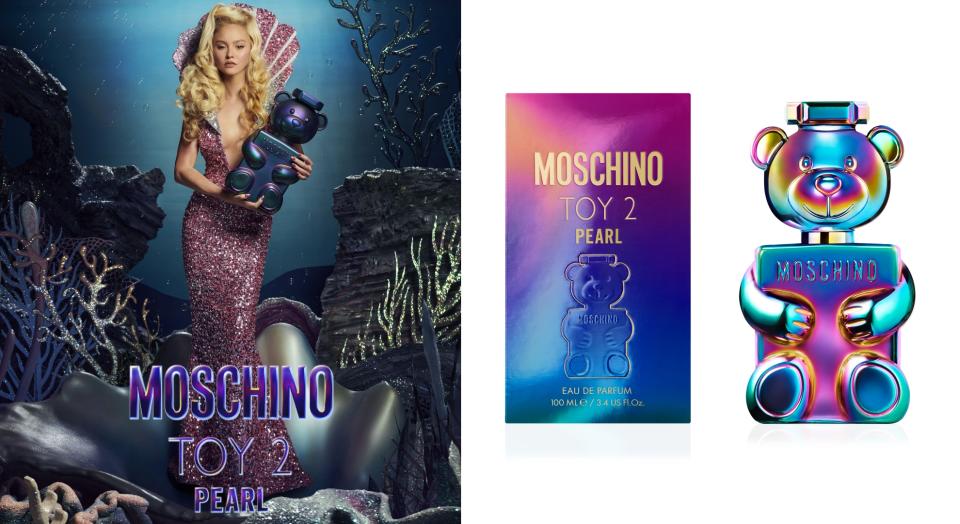 2024春夏香氛新品：Moschino 珍珠熊女性淡香精 30ml/NT.1800 50ml/NT.2650 100ml/NT.3350（圖片來源/Moschino提供）