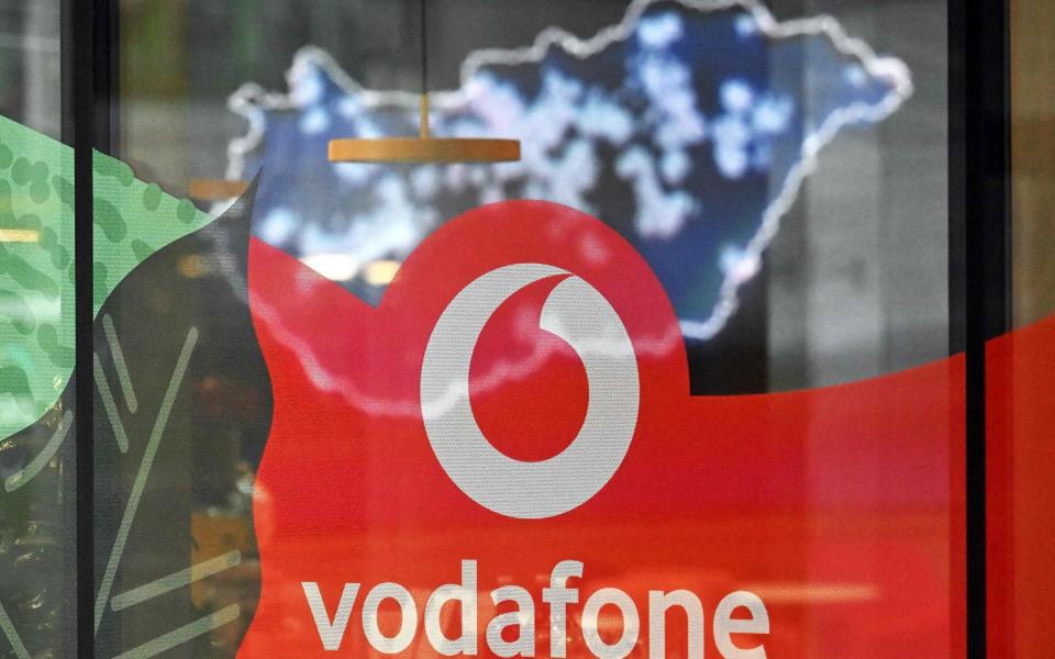 Vodafone will sell is headquarters in Newbury - ATTILA KISBENEDEK/AFP via Getty Images