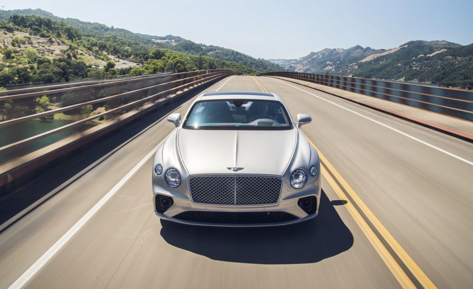 <p>2020 Bentley Continental GT V8 coupe</p>