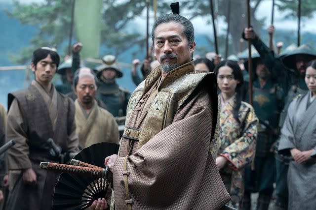 <p>Katie Yu /FX / Courtesy of FX via Everett Collection</p> Hiroyuki Sanada as Lord Yoshii Toranaga in a 'Shogun' scene