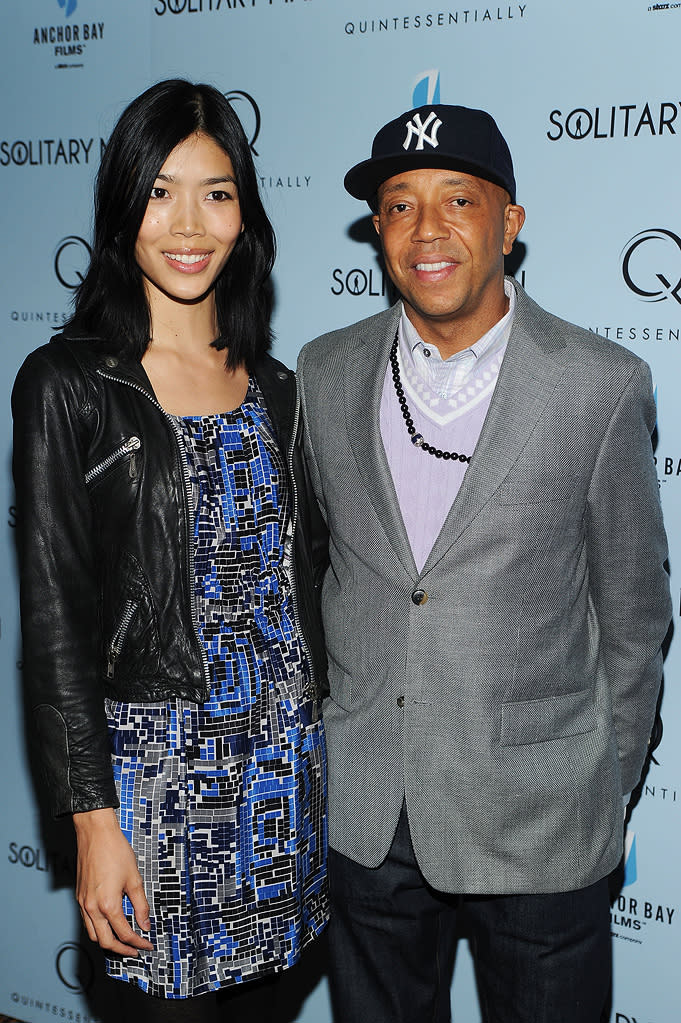 Solitary Man NY Premiere 2010 Russell Simmons Angie Hsu