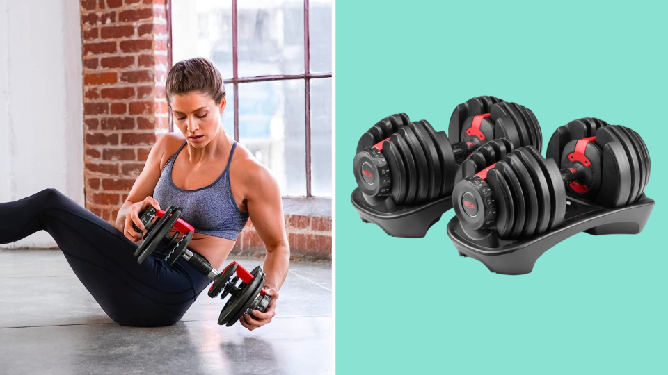 Save big on these Bowflex weights for a limited time at Amazon.
