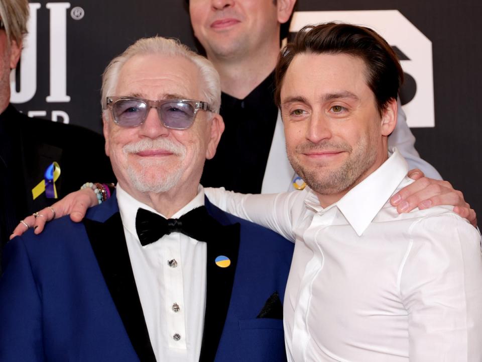 Brian Cox and Kieran Culkin (Getty Images)