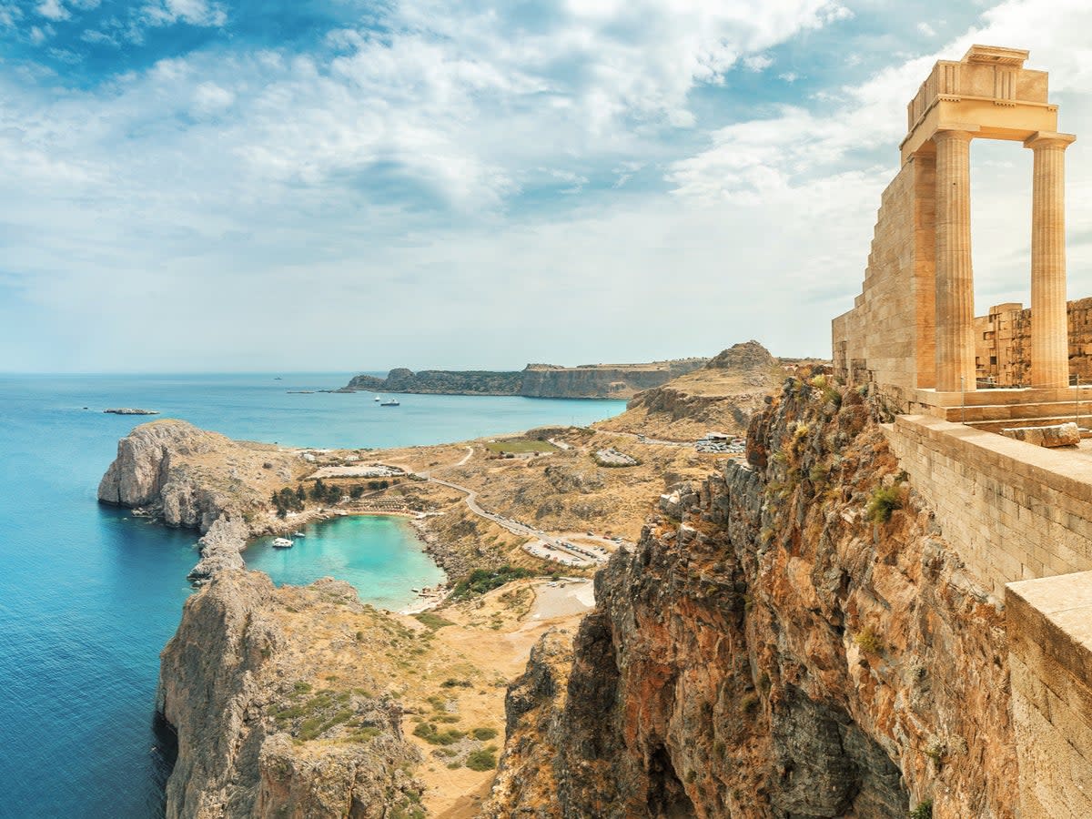 Acropolis of Lindos in Rhodes, Greece (Getty Images/iStockphoto)