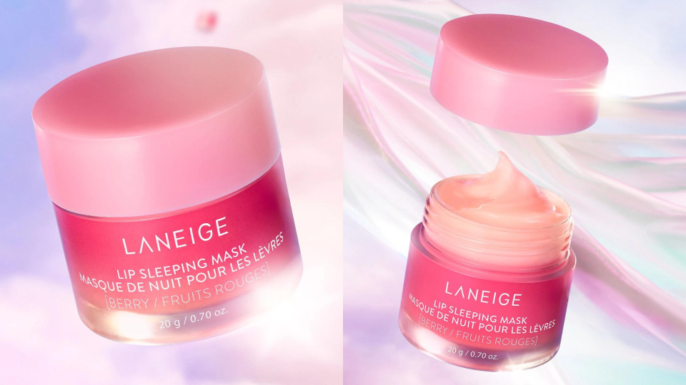 laneige lip mask closed container and open container