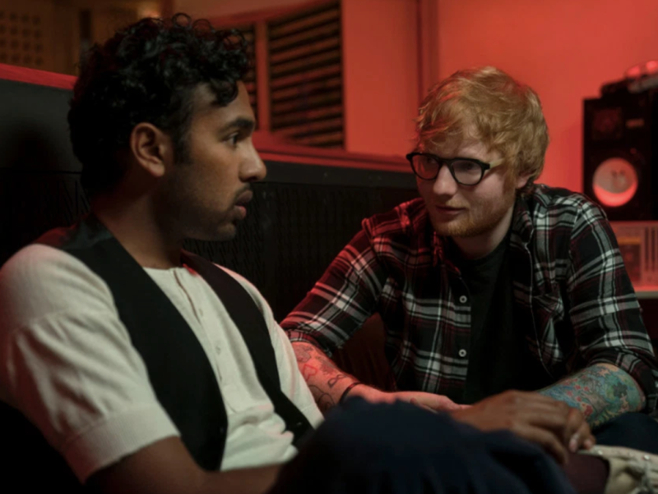 Himesh Patel and Ed Sheeran in 'Yesterday' (Universal Pictures)