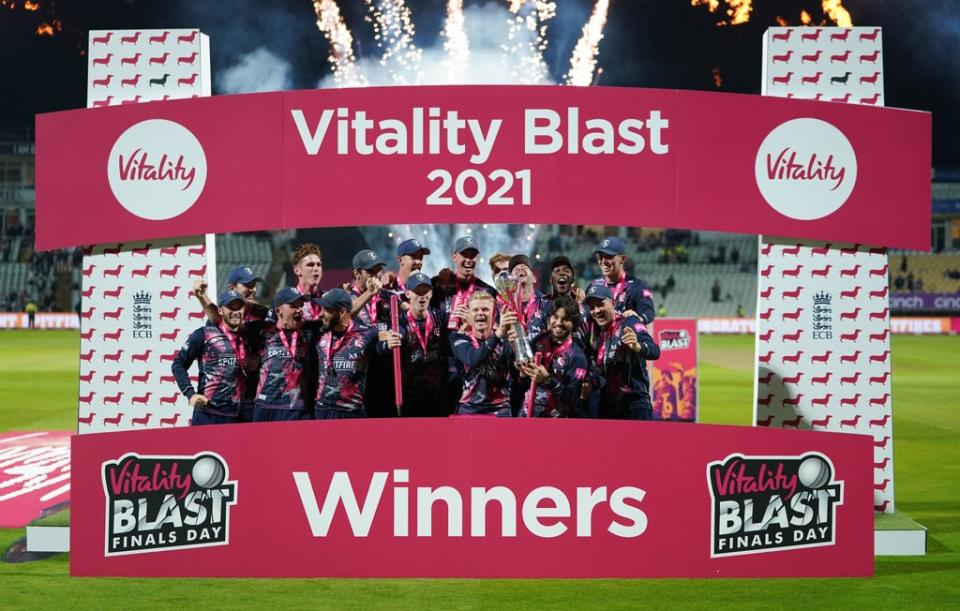 Kent won last year’s Vitality Blast (Mike Egerton/PA) (PA Archive)