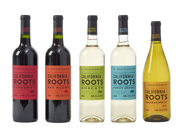 1) California Roots Wine