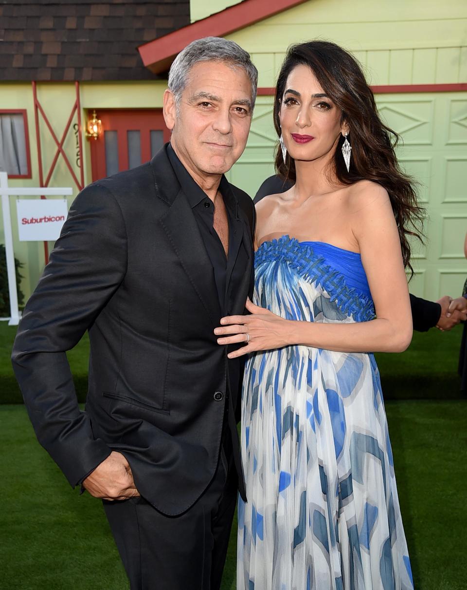 George and Amal Clooney welcome twins