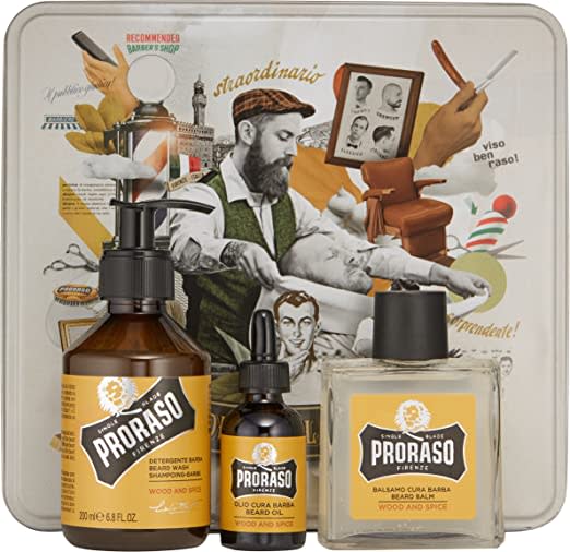 Proraso Beard Care Set; best beard grooming kits