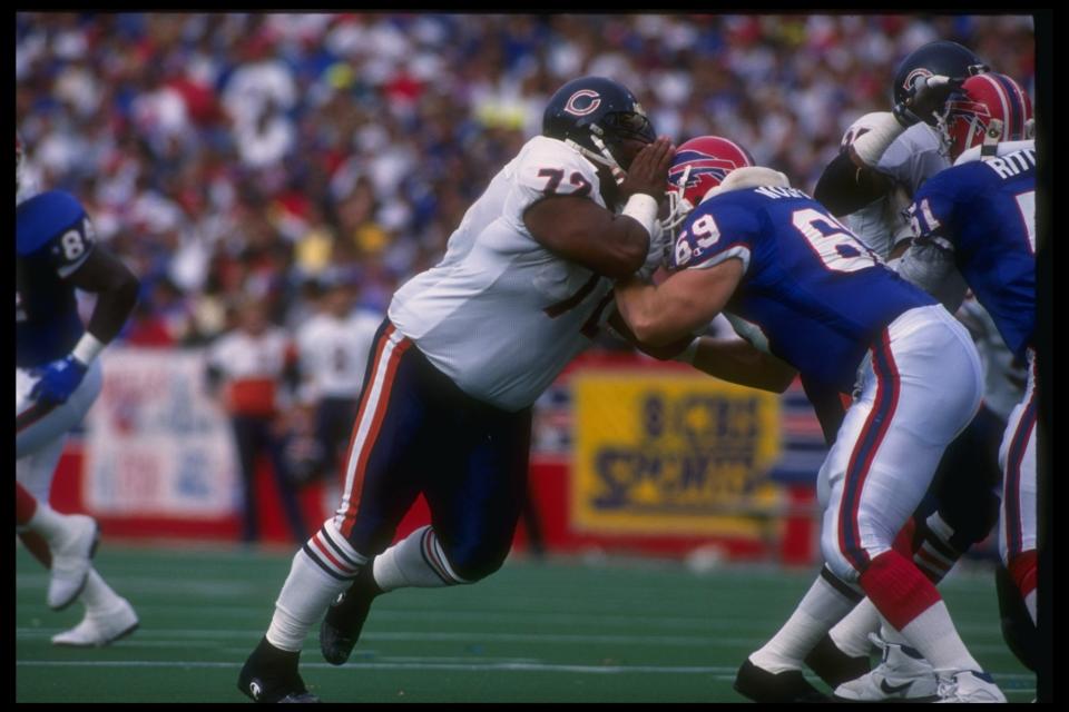 <p>William ‘The Refrigerator’ Perry had a fine career in the NFL </p>