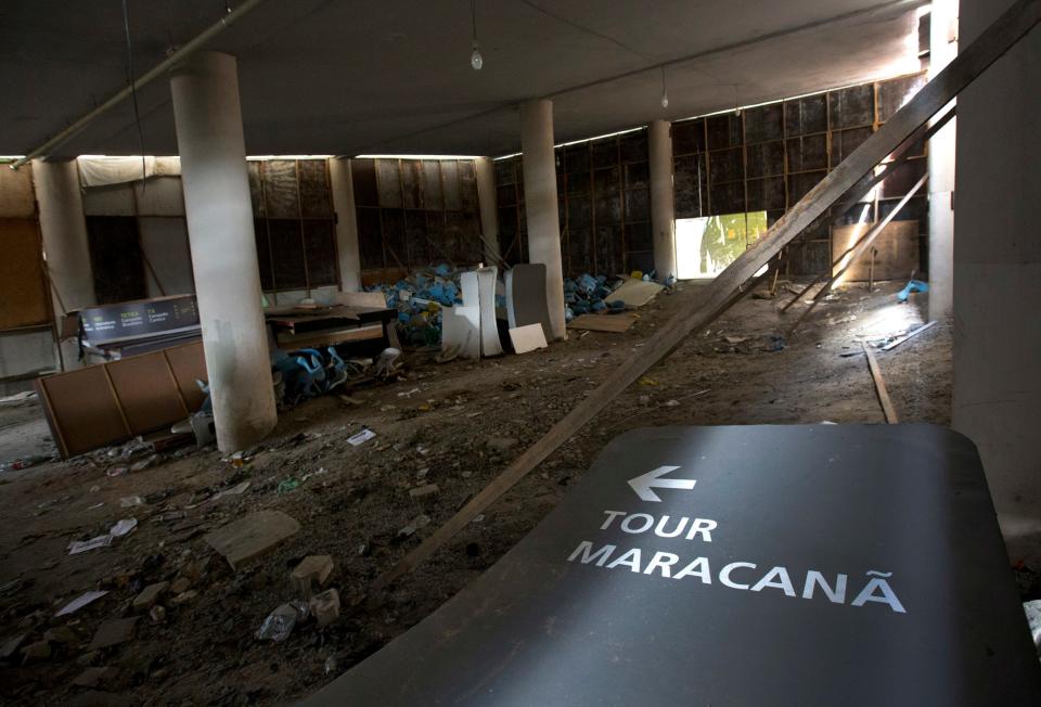 Maracana stadium abandoned Olympics Rio