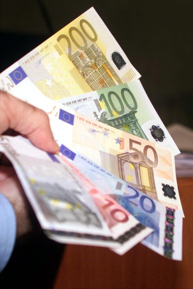 Los billetes falsos de euro retirados aumentan un 24% en 2023