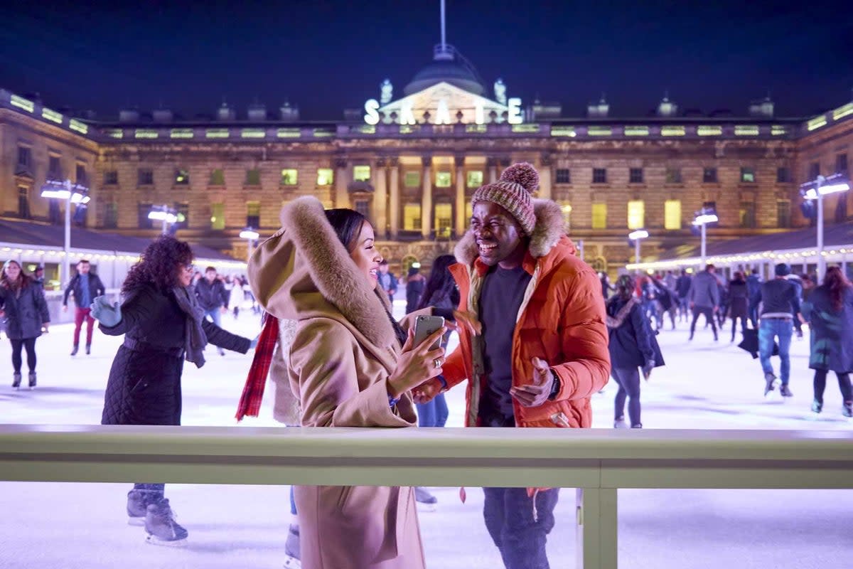 Get your skates on: the rink at Somerset House  (James Bryant)