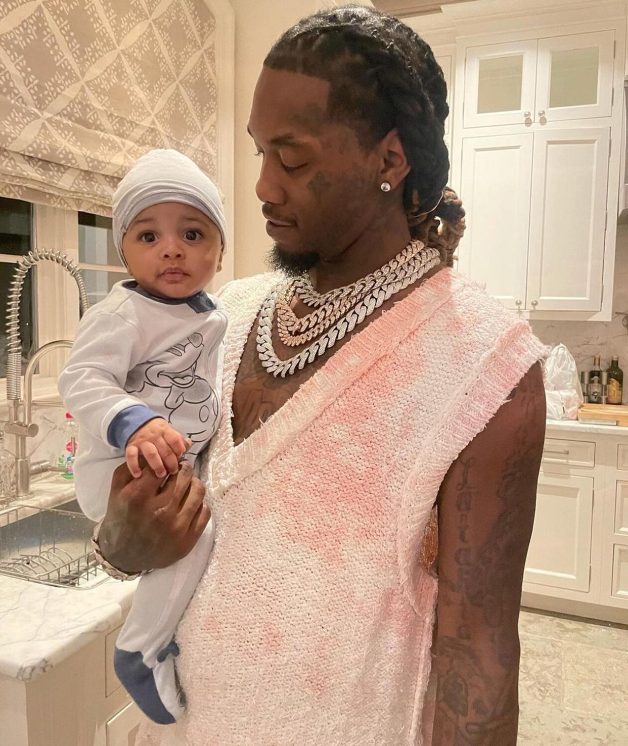 Offset Shares Sweet New Photos of His and Cardi B's Son Wave