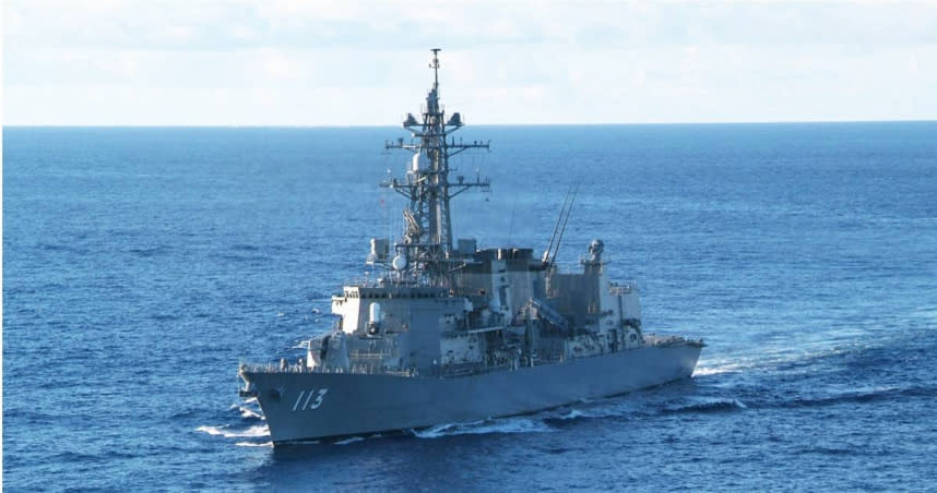 日本海上自衛隊護衛艦「漣號」（さざなみ）。（圖／翻攝自日本海上自衛隊官網）