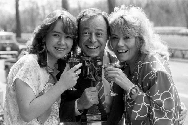 Bill with co-stars Wendy Richard and Susan Tully in the early years of EastEnders (Photo: PA via PA Wire/PA Images)