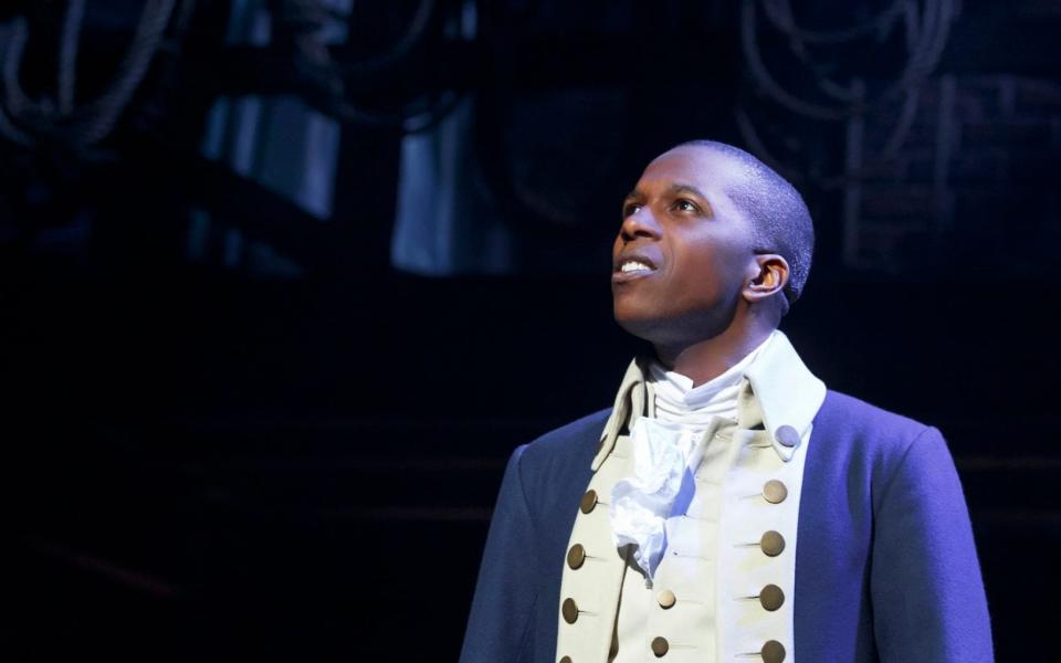 Leslie Odom Junior as Aaron Burr -  Joan Marcus