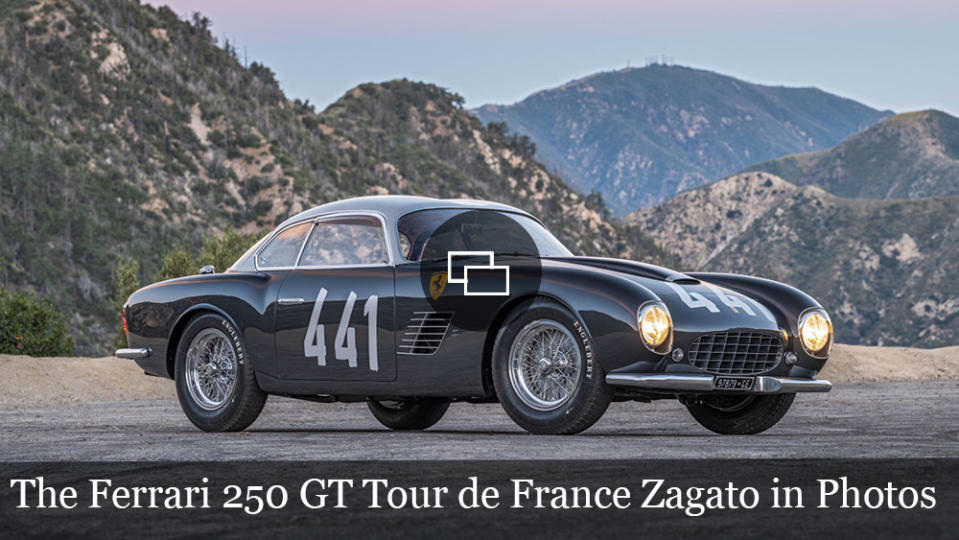The Ferrari 250 GT Tour de France Zagato in Photos