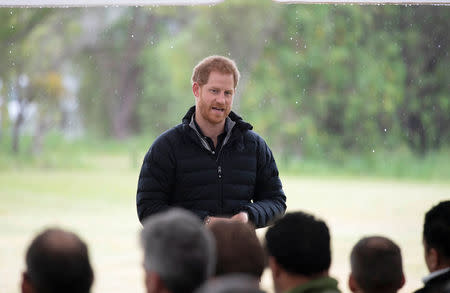 Britain's Prince Harry and Meghan, Duchess of Sussex visit Abel Tasman National Park, which sits at the north-Eastern tip of the South Island, New Zealand to visit some of the conservation initiatives managed by the Department of Conservation, October 29, 2018. Paul Edwards/Pool via REUTERS