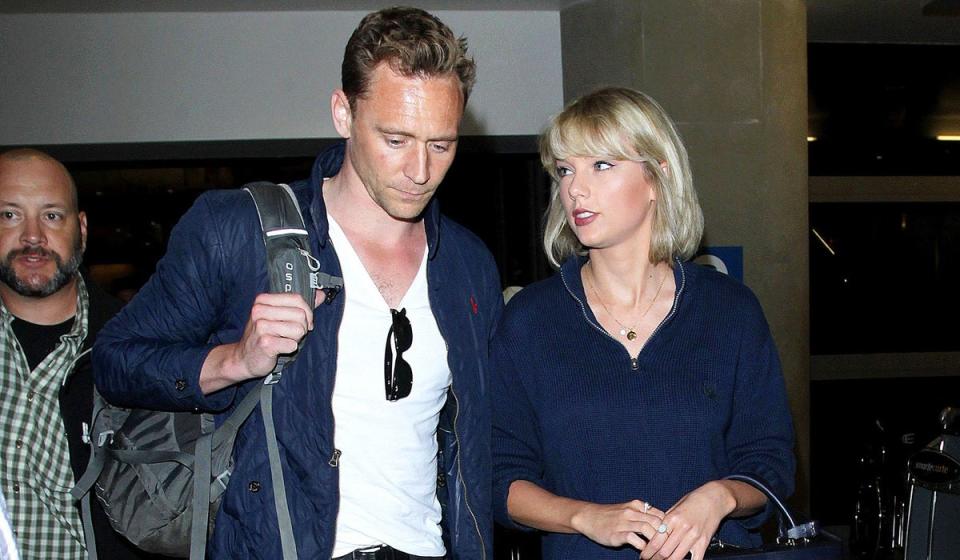 Tom Hiddleston and Taylor Swift (Rex)