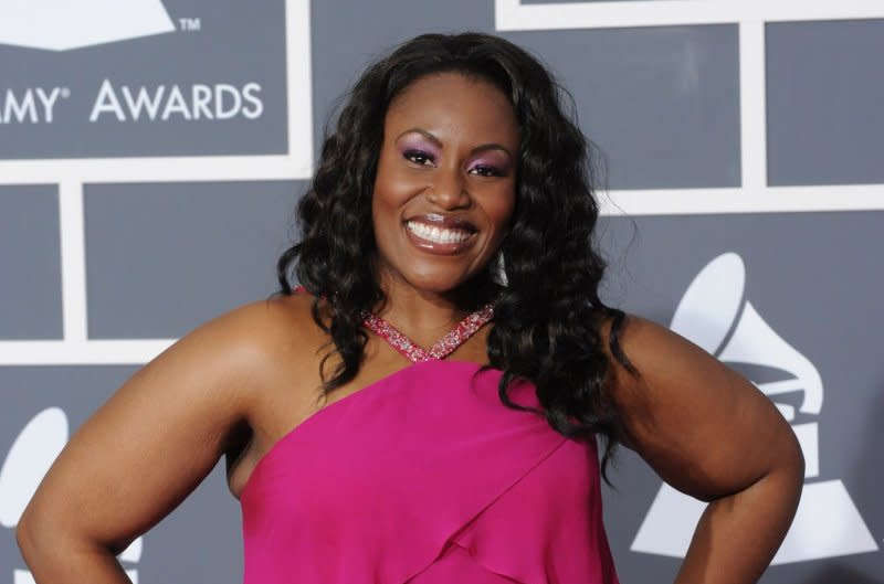 Mandisa attends the Grammy Awards in 2010. File Photo by Jim Ruymen/UPI