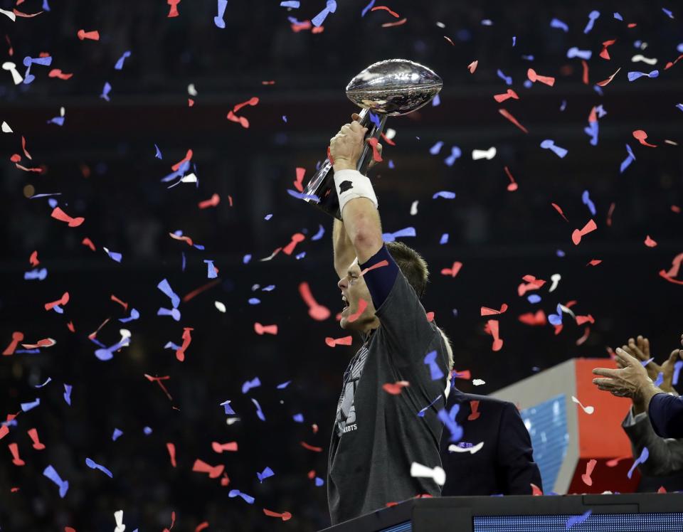 Tom Brady’s comeback helped Fox land some pretty beefy TV ratings in Super Bowl LI. (AP)