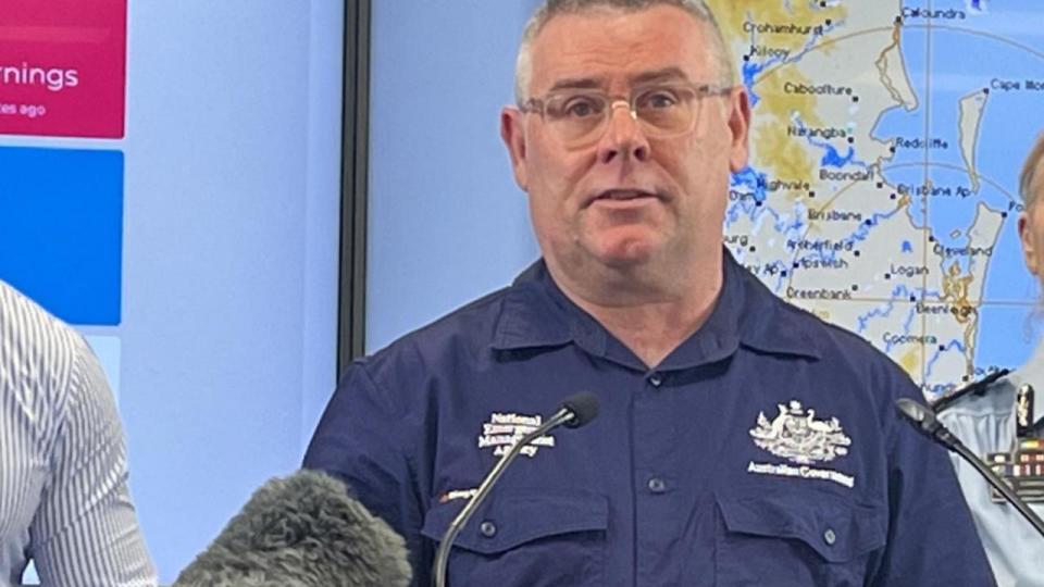 Assignment Freelance Picture Minister for Energy Mick de Brenni, emergency managment minister\n Murray Watt and Queensland Police Commissioner Katarina Carroll speaking\n about the Christmas Day storm at the Gold Coast disaster centre Picture: NCA\n NewsWire / Aisling Brennan