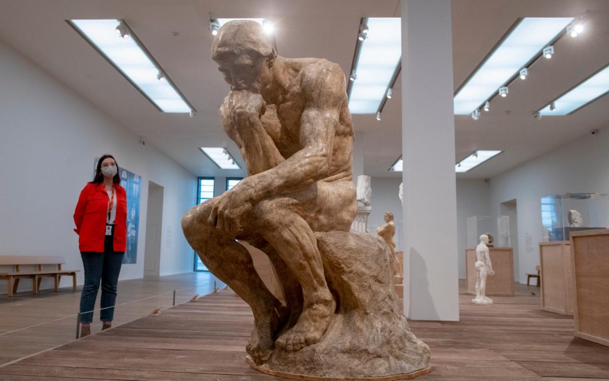 Although Rodin is best known for his bronze and marble sculptures, he himself worked as a modeller, who captured movement, light and volume in pliable materials such as clay and plaster. -  Geoff Pugh