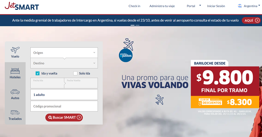 JetSmart debió aclarar en su sitio web oficial