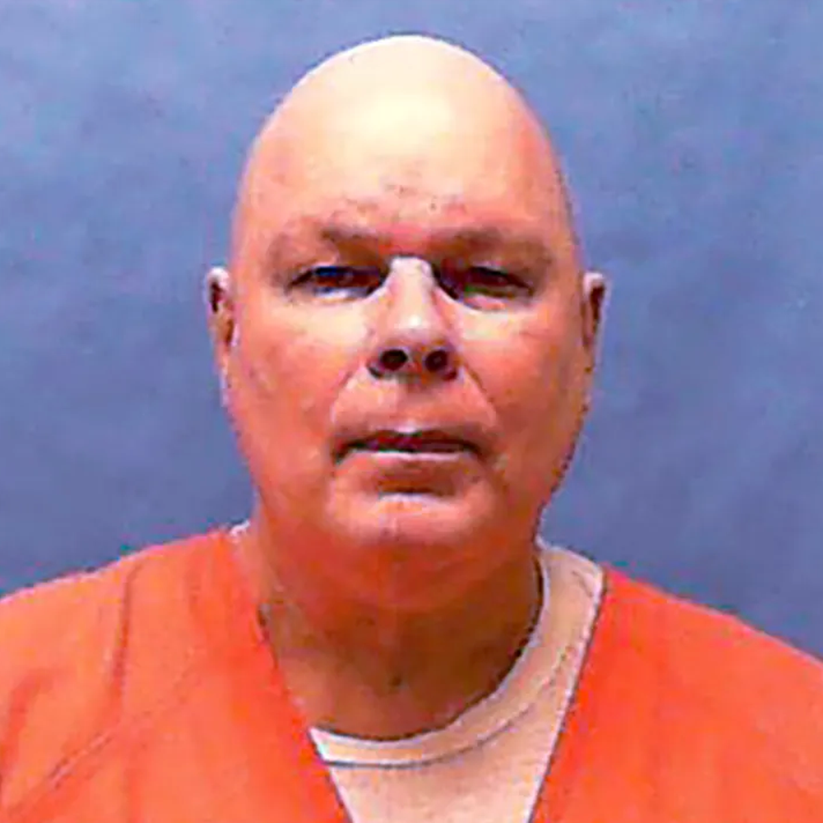 James Phillip Barnes, 61, refused a last meal and had nothing to say on Thursday before receiving a lethal injection at Florida State Prison in Starke. He was pronounced dead at 6.13pm. (Florida Department of Corrections)