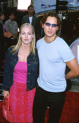 Jennie Garth and her betrothed, Peter Facinelli , at the Mann Village Theatre premiere of 20th Century Fox's Me, Myself & Irene