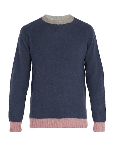 Howlin' contrast trim sweater - Credit: MATCHESFASHION.COM