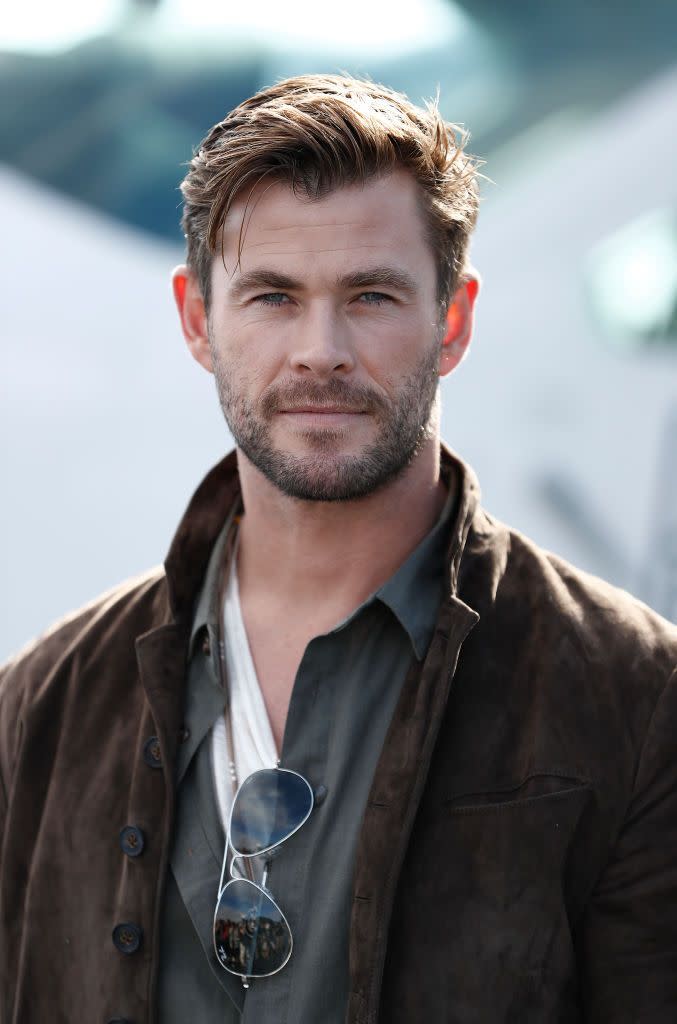 Now: Chris Hemsworth