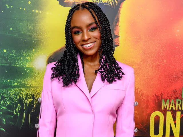 <p>Roy Rochlin/Getty</p> Sara Marley attends Paramount's "Bob Marley: One Love" New York screening on February 12, 2024.