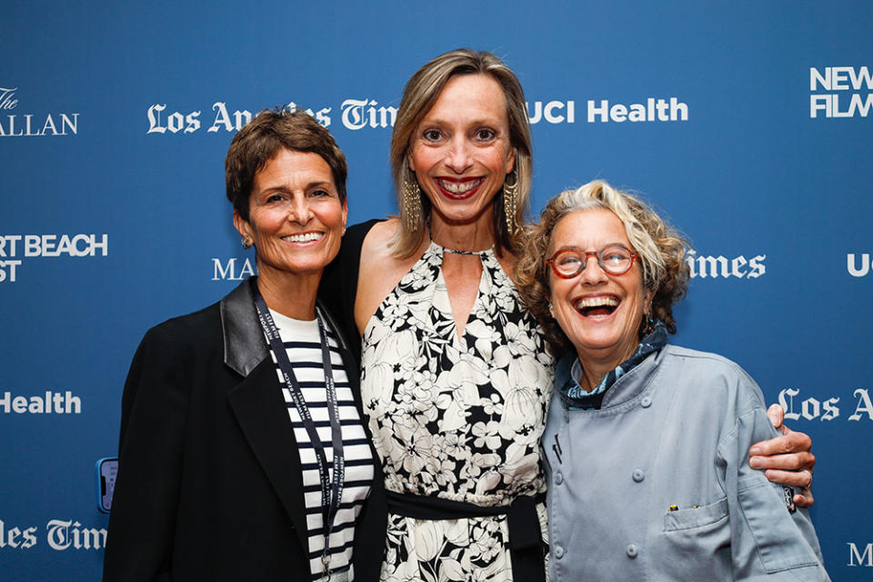 Liz Lachman, Lisa Donmall-Reeve, and Susan Feniger