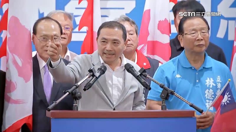 前立委沈富雄嗅出選情出現重要變化，點出侯友宜「起步了」。（資料照）