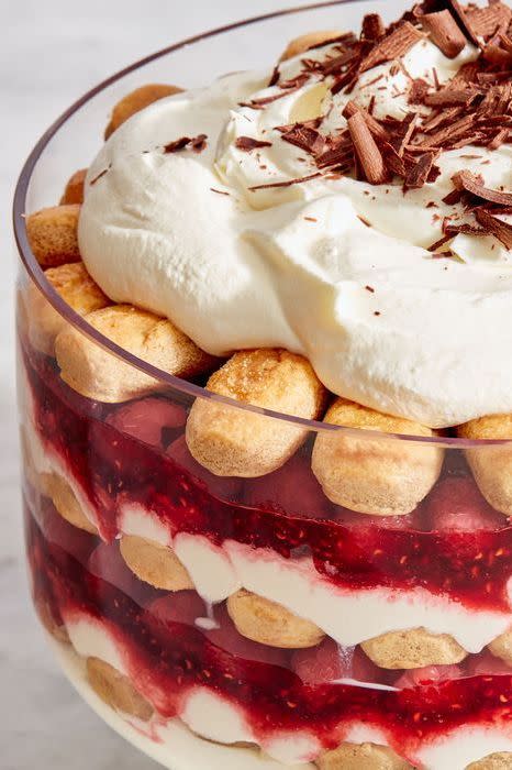 Raspberry Tiramisu