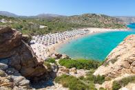 <p>Thanks to Greek mythology, Crete has been immortalized as a mystical island that was the birthplace of King Zeus. Besides history and folklore, Crete offers some of the world's most swoon-worthy beaches and views of the Aegean. </p><p>Opening this June, <a href="https://theroyalsenses.troulisroyalcollection.com/" rel="nofollow noopener" target="_blank" data-ylk="slk:The Royal Senses Resort & Spa Crete, Curio Collection by Hilton;elm:context_link;itc:0;sec:content-canvas" class="link ">The Royal Senses Resort & Spa Crete, Curio Collection by Hilton</a> offers a haven for families, couples, and solo travelers alike seeking private beaches, incredible gastronomic experiences, and all the sights and sounds of this enchanting isle. </p>