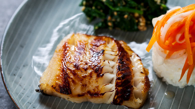 Miso butter cod