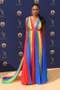 <p>Tiffany Haddish arrives for the 70th Emmy Awards at the Microsoft Theater on Sept. 17, 2018, in Los Angeles. (Photo: Shutterstock) </p>