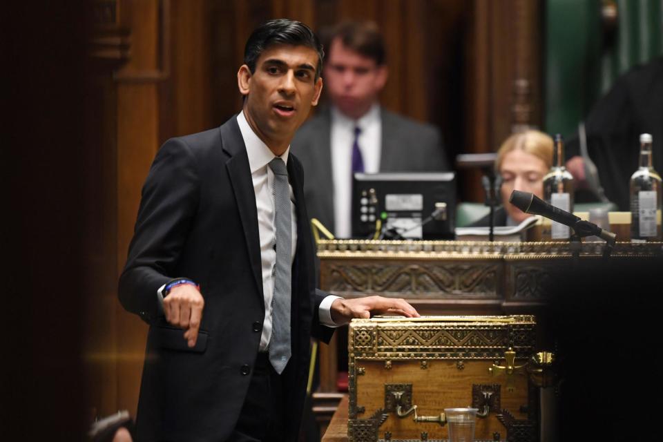 <p>Chancellor Rishi Sunak is under pressure to protect more jobs as his furlough scheme ends this weekend</p> (PA)