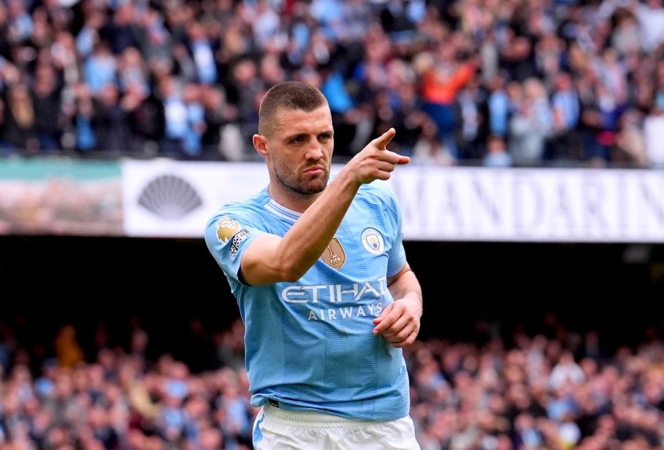 Mateo Kovacic scored a rare goal (Martin Rickett/PA)