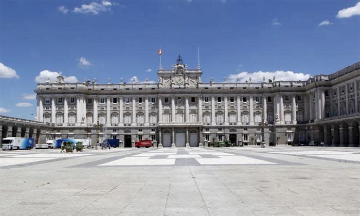 Plaza de la Armería en el Palacio Real